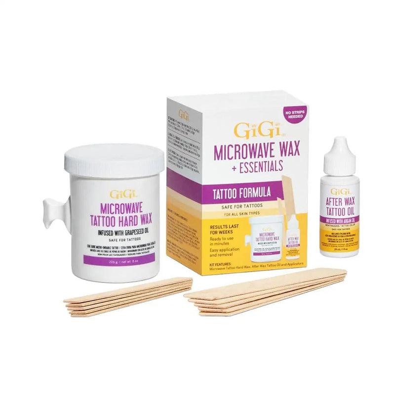 Cire Micro-ondes Formule GiGi Tatto + Essentiel 92034