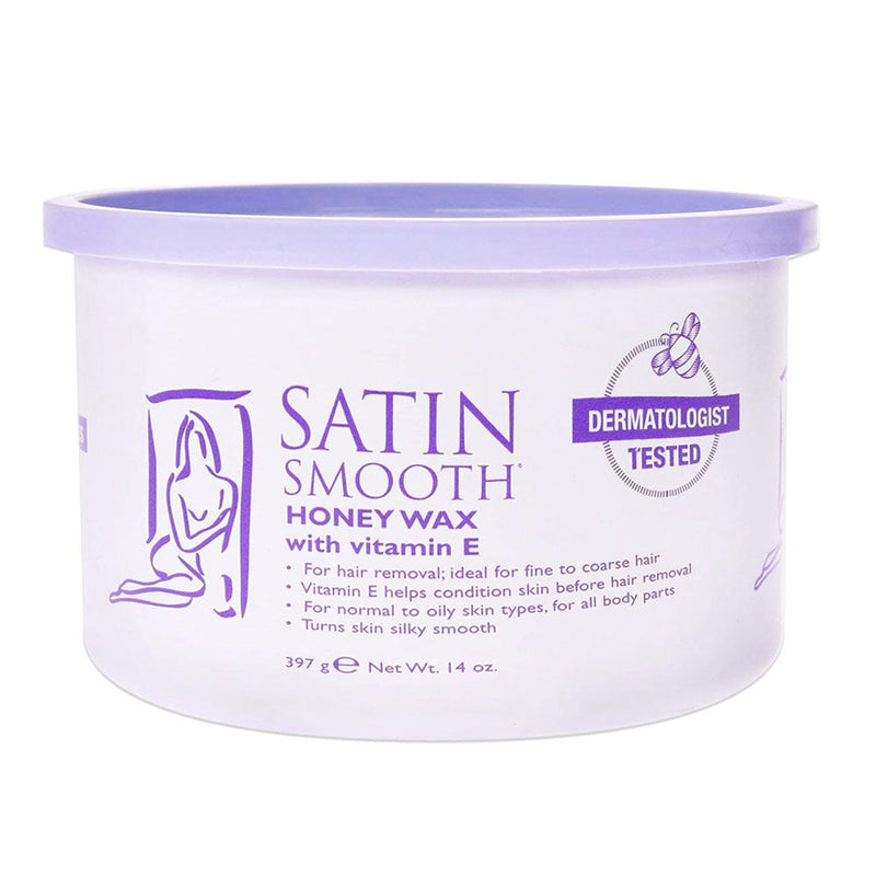Cire au miel Satin Smooth à la vitamine E 400 g. 14141