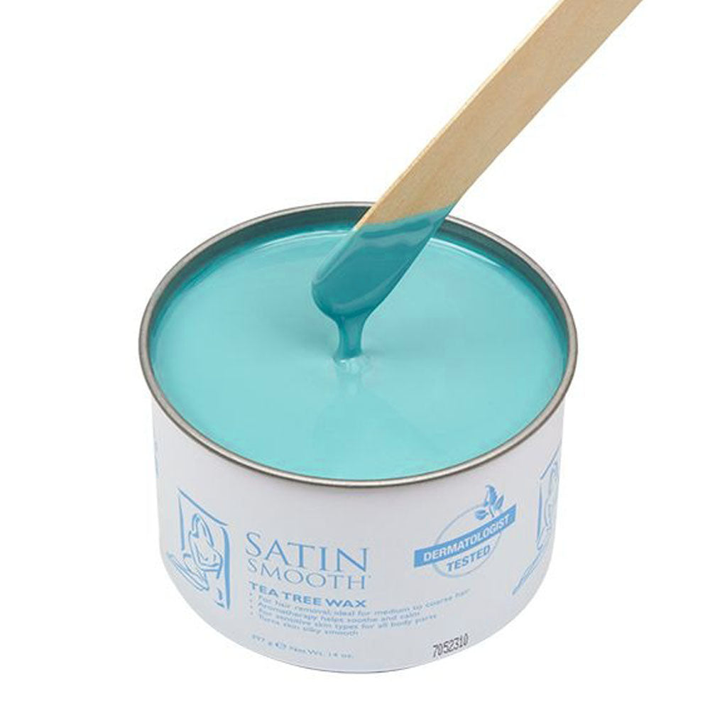 Cire Satin Smooth Tea Tree 14 oz. SSW14TTG / 27948