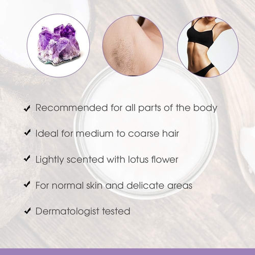 Satin Smooth Amethyst Crystal Soft Wax 14oz 814119/35703