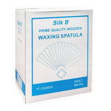 Spatule d'épilation en bois SilkB Adulte 500 pièces (BLEU) WSP: 26108