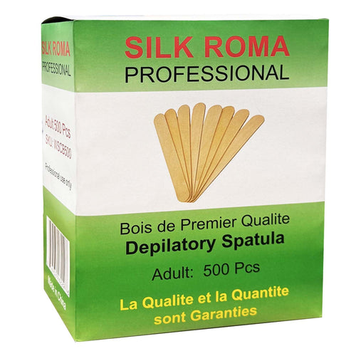 Spatule d'épilation professionnelle en bois Silk Roma Adulte 26229
