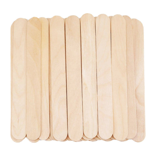 Satin Smooth Spatules en bois grandes 100 unités 814163/19368