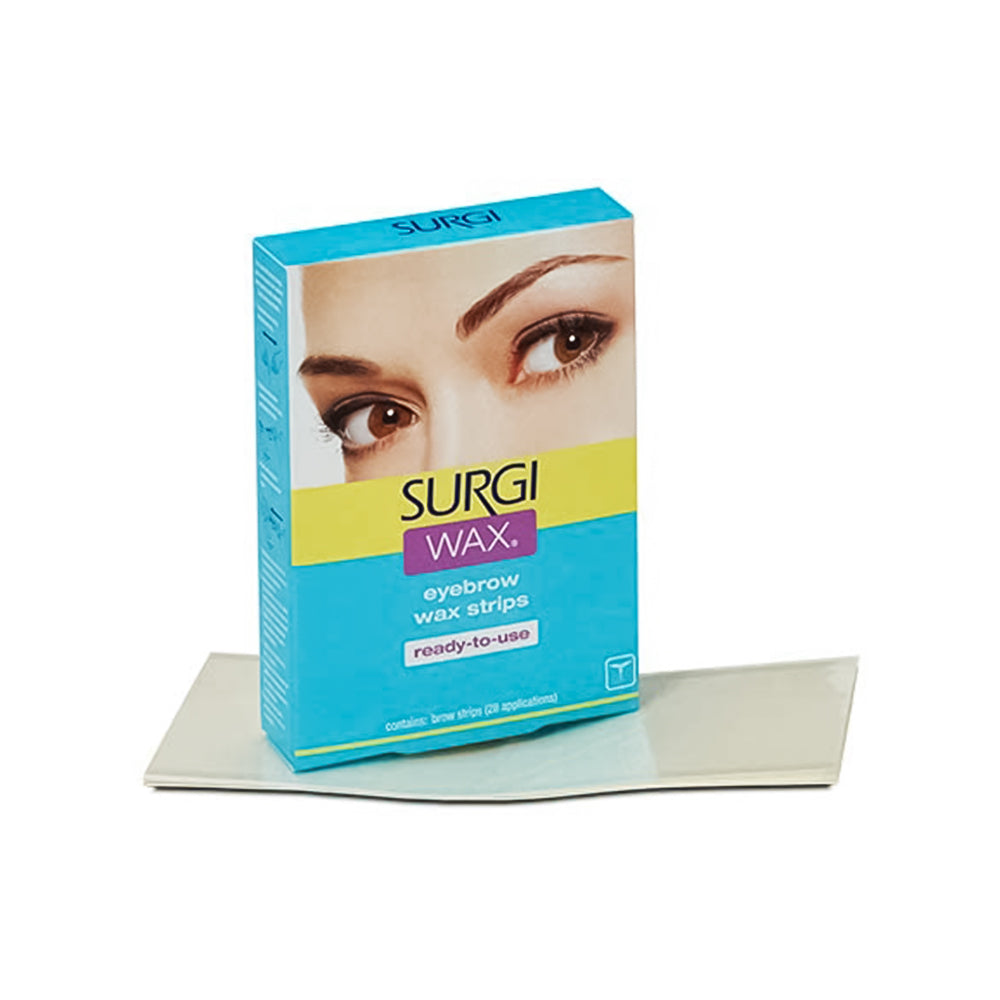 Surgi Bandes de cire pour sourcils Prêtes à l'emploi 28 pièces 82500