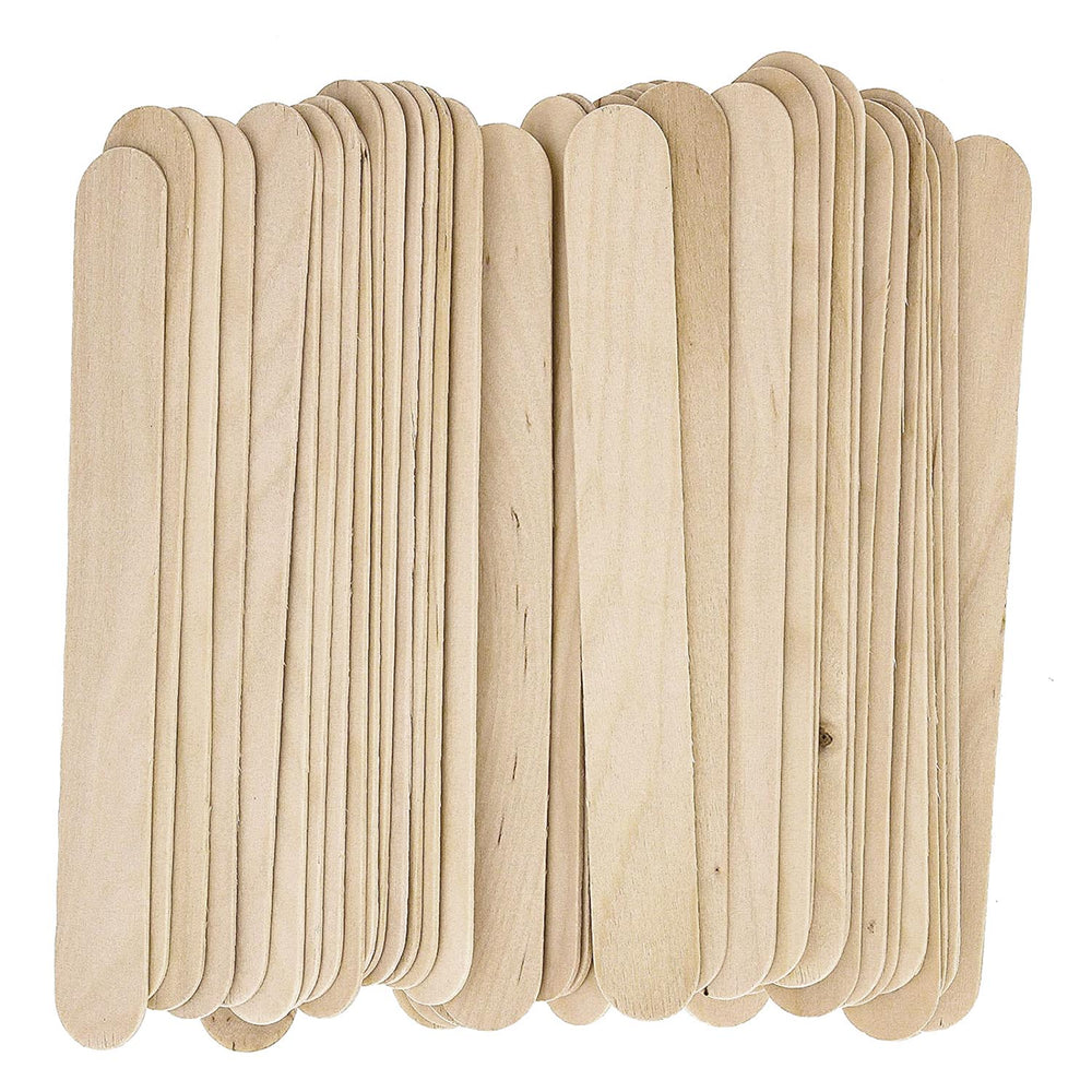 Spatule en bois Silver Star pour épilation 150MM 500PCS FH MB1