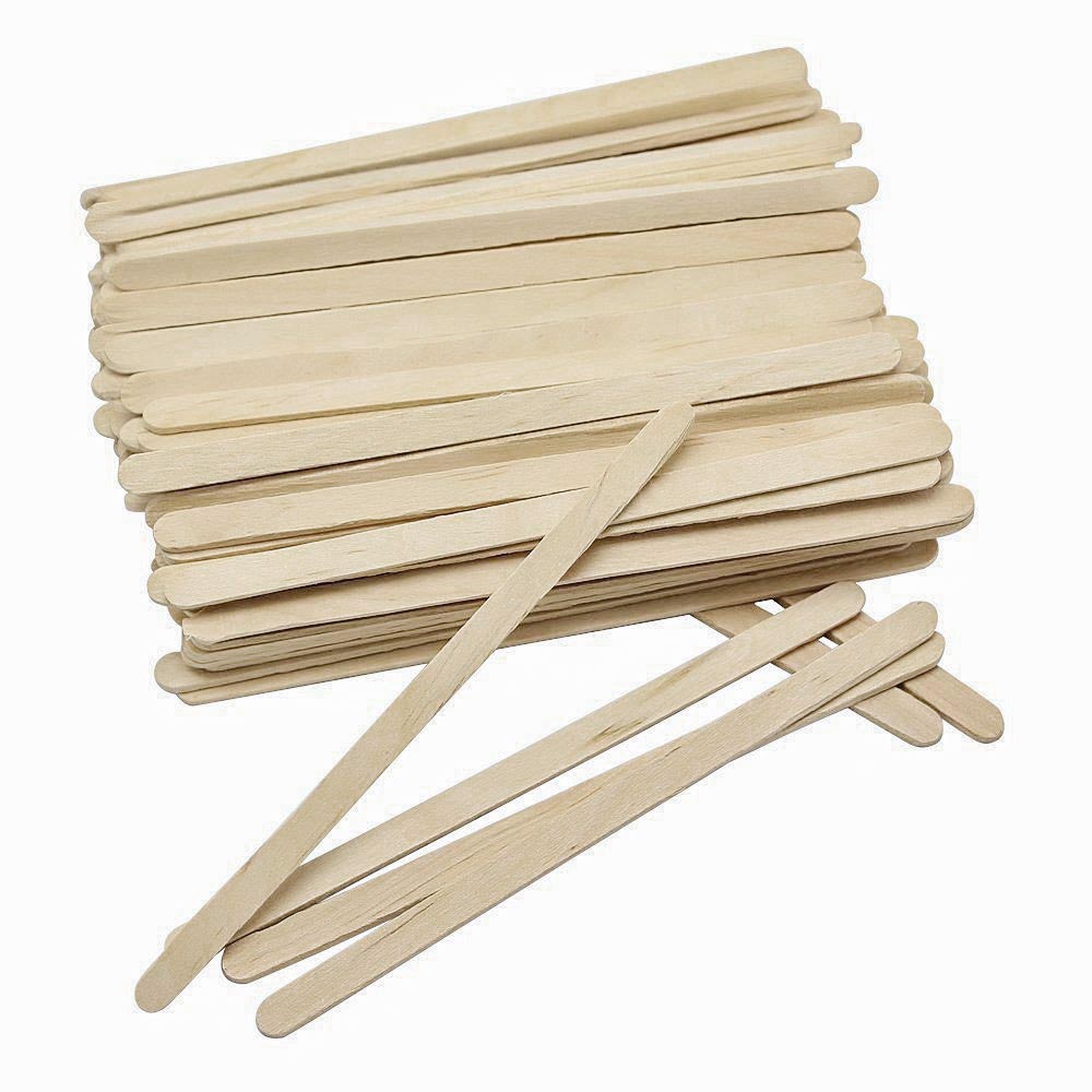 Spatule en bois pour épilation Silver Star 1000 pièces SS-MB3-1 00049