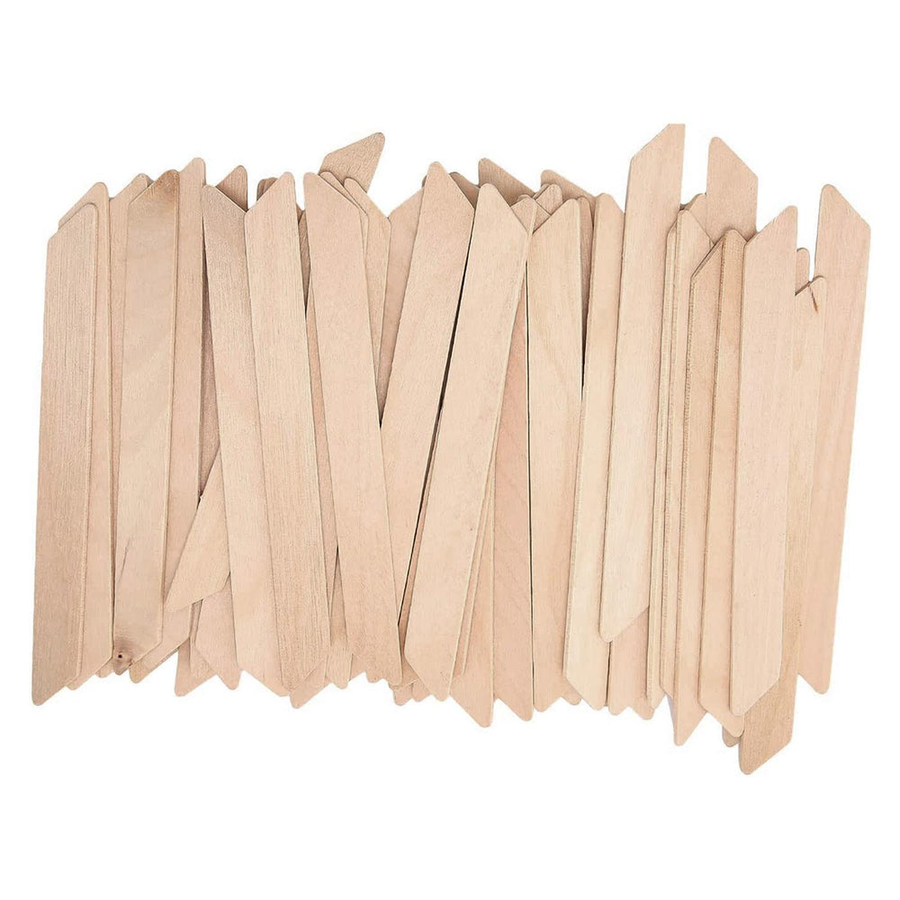 Spatule en bois Silver Star pour épilation à la cire 105 mm 500 pièces FH MB9