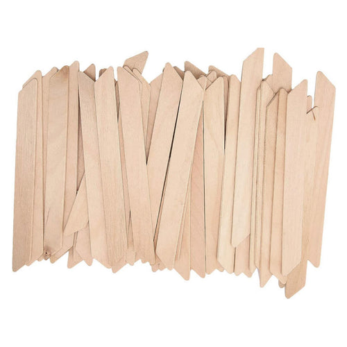 Spatule en bois Silver Star pour épilation à la cire 105 mm 500 pièces FH MB9