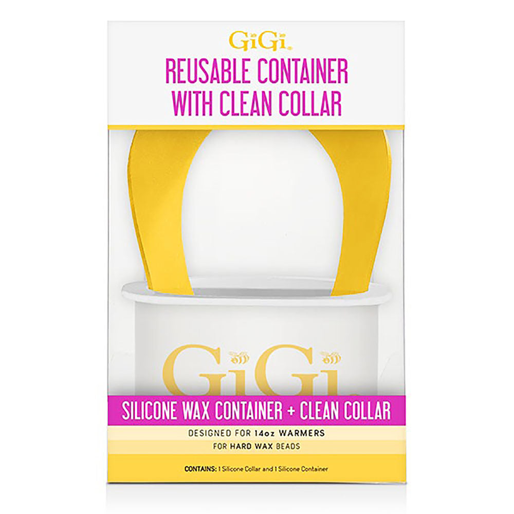 Contenant Réutilisable en Silicone GiGi avec Collerette de Nettoyage 92033