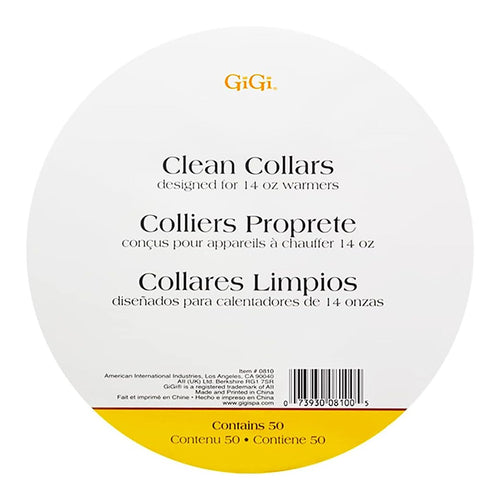 Gigi Collerettes nettoyantes 50 pqt. Conçues pour chauffe-cires de 14 oz 0810