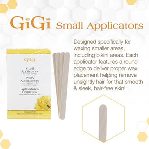 Applicateurs Gigi Small pour épilation du visage, paquet de 100 0400