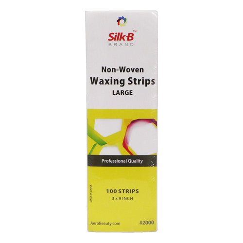 Silk-B Bandes de cire non-tissées prédécoupées 3"x9"100 pièces 26060