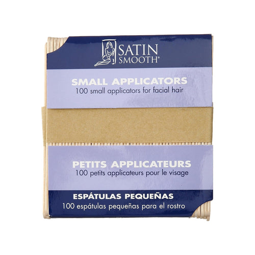 Applicateurs en bois lisses satinés - Petits 100/sac 814166 19369
