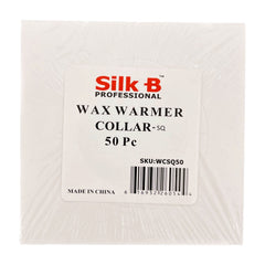 Silk B Wax Warmer Collar Square 50 Pcs WCSQ50 26054