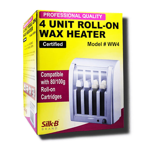 Chauffe-cire roll-on professionnel SilkB 4 unités WW4 00045