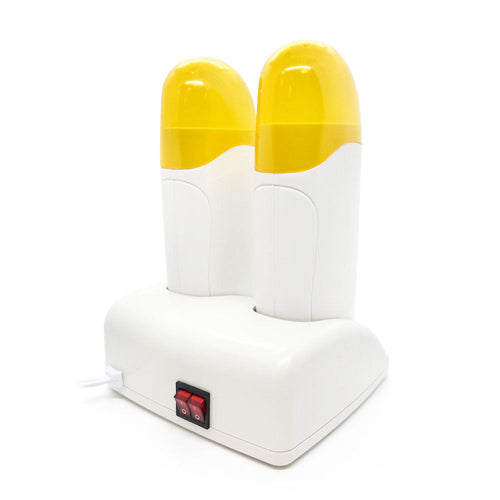 Épilateur à double chauffe-cire Silk-B avec base, approuvé CSA DHD :