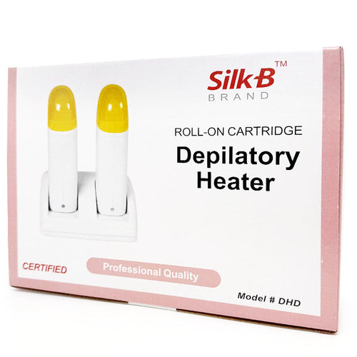 Épilateur à double chauffe-cire Silk-B avec base, approuvé CSA DHD :
