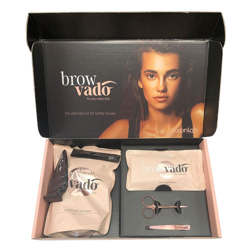 Caronlab Browvado Kit de Cire à Sourcils CL2WBBVKIIT 00905