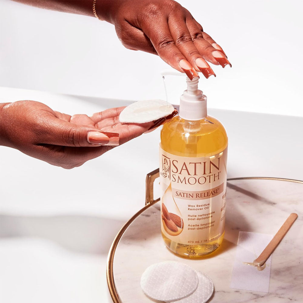 Satin Smooth Huile Dissolvante de Résidus de Cire 16 oz 814217