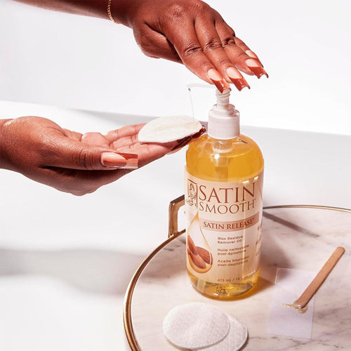 Satin Smooth Huile Dissolvante de Résidus de Cire 16 oz 814217