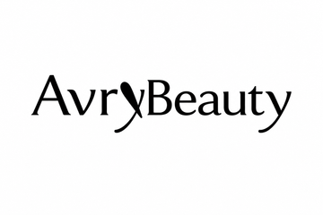 AvryBeauty brand logo, black on white