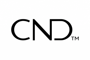 CND brand logo, black on white