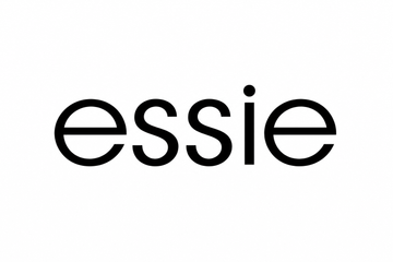 Essie brand logo, black on white