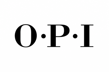 OPI brand logo, black on white