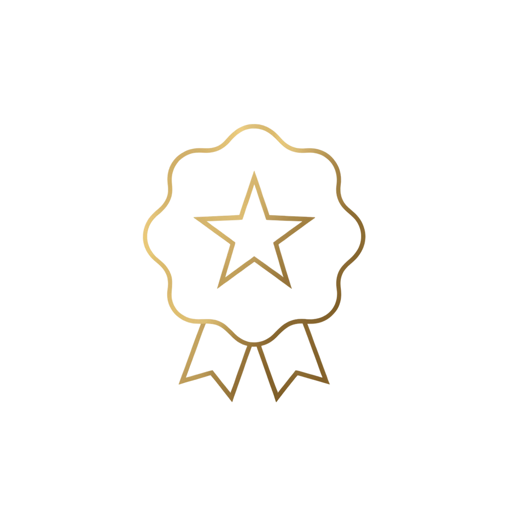 Gold genuine icon