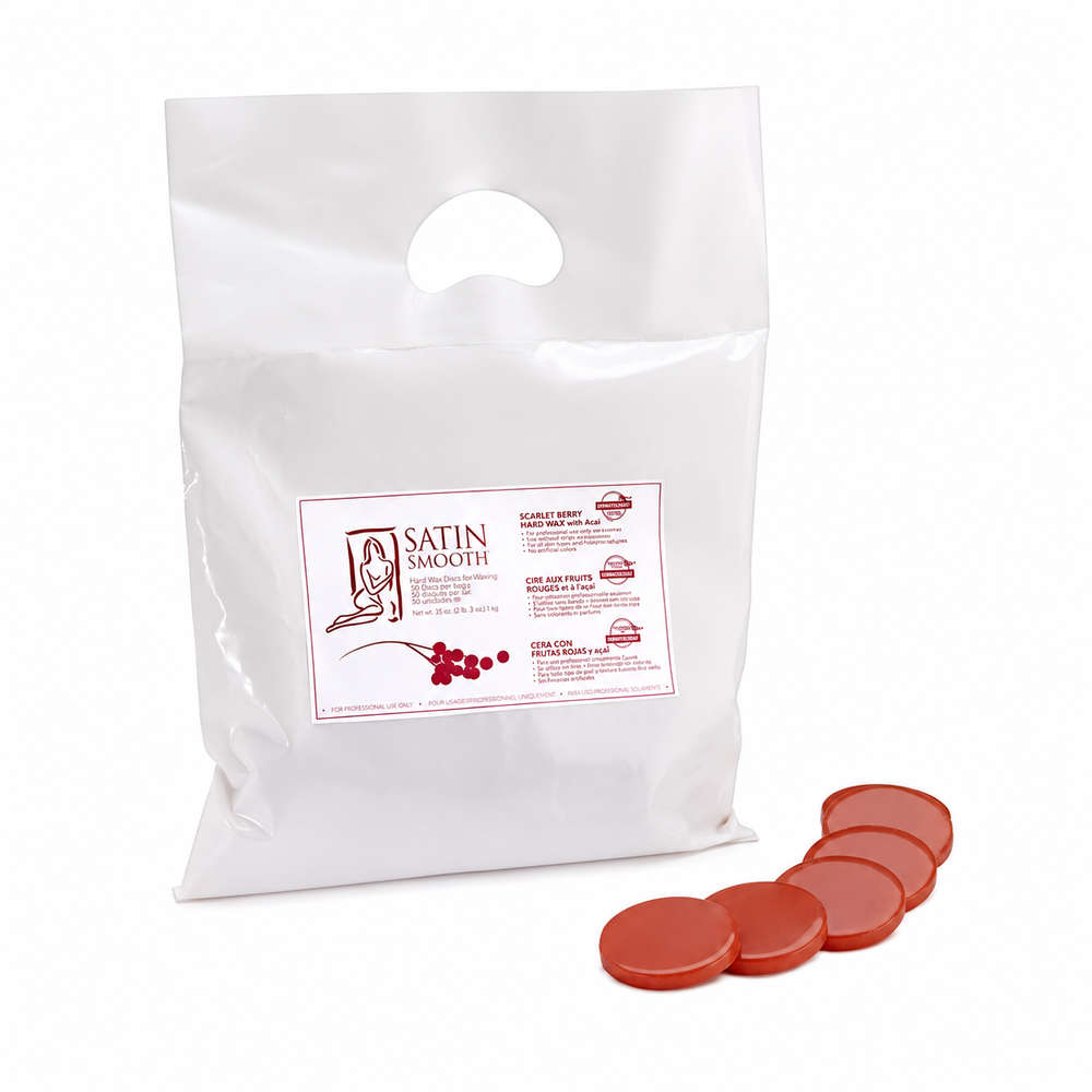 Satin Smooth Cire dure aux baies écarlates et à l'açaï 992 g 27949